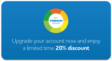 Upgrade your account now and enjoy a limited time 20% discount